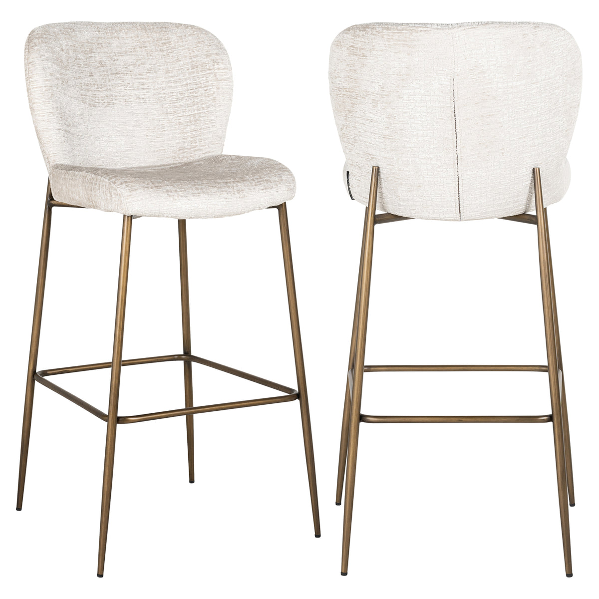Scaun de bar Darby, fusion crem