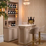 Scaun de bar Dorland, axton nisip