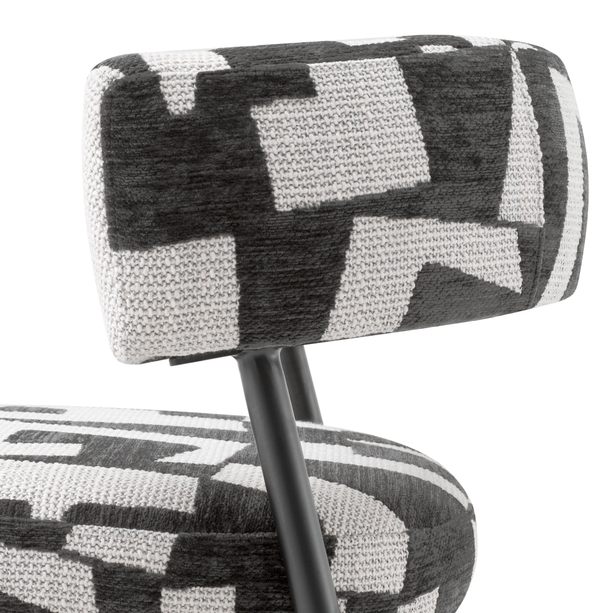 Scaun de bar Folsom, brooklyn negru