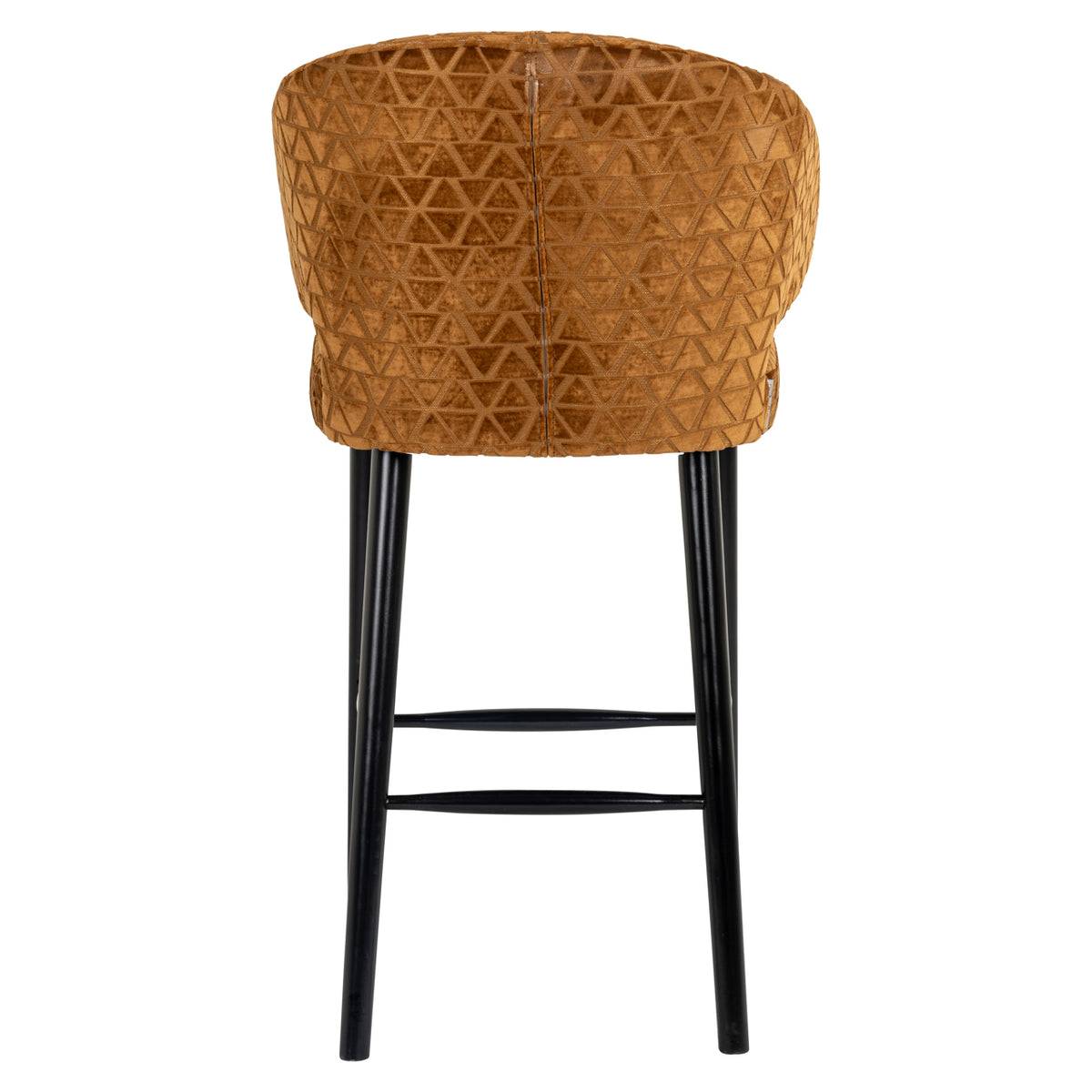 Scaun de bar Indigo, old gold triangle
