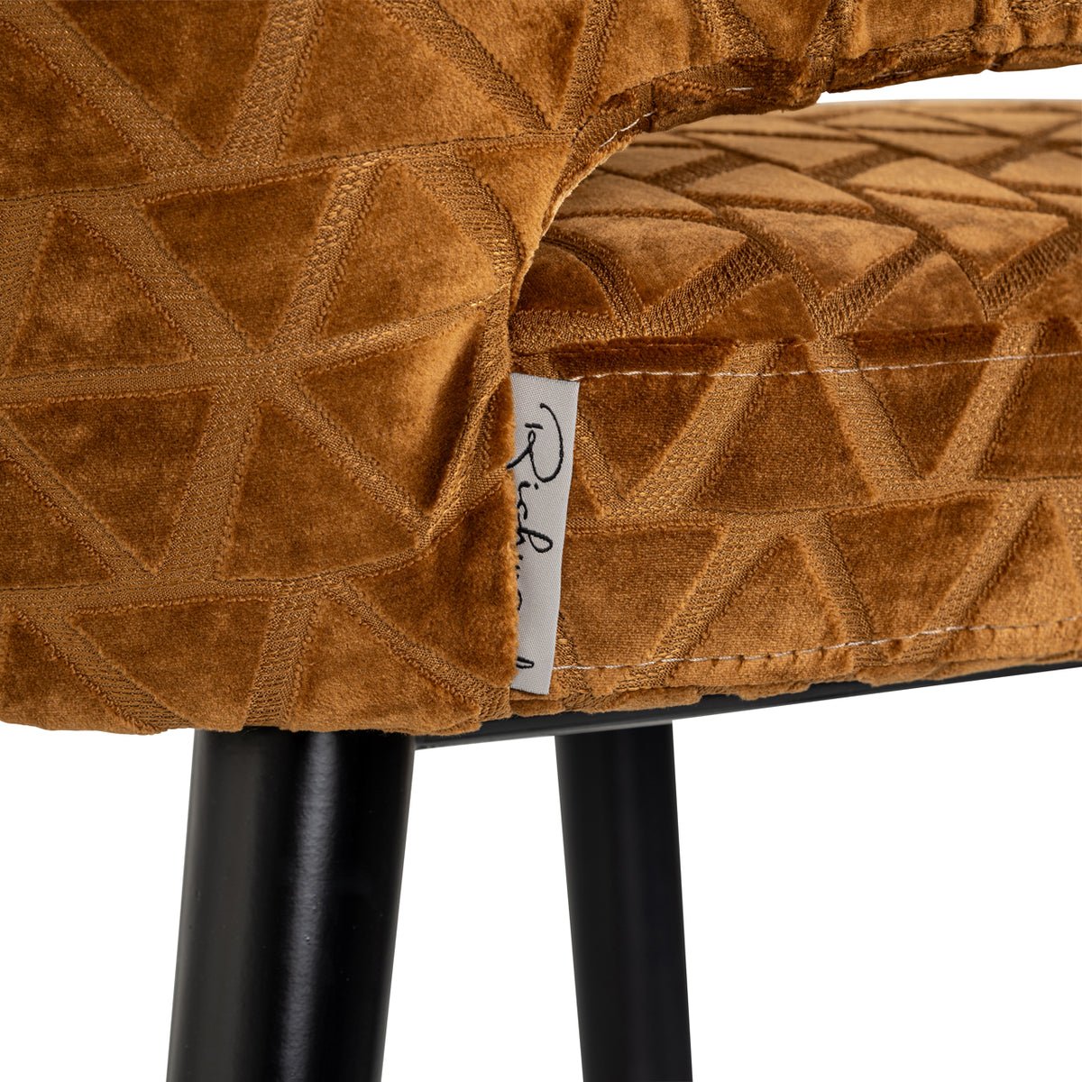 Scaun de bar Indigo, old gold triangle