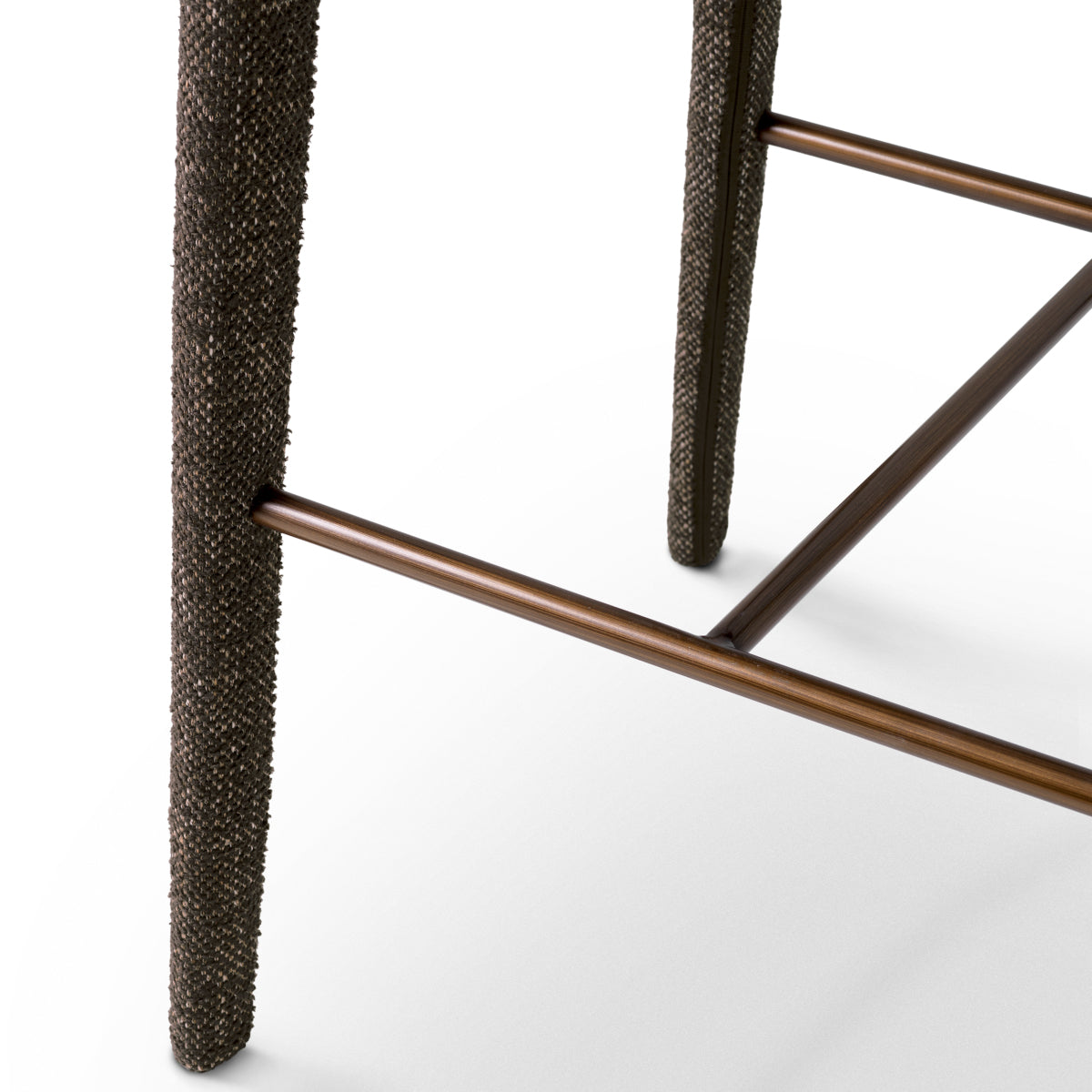 Scaun de bar Josephine (înălțime blat), renato maro, finisaj bronz