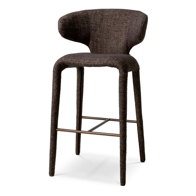 Scaun de bar Josephine, renato maro, finisaj bronz