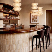 Scaun de bar Josephine, renato maro, finisaj bronz
