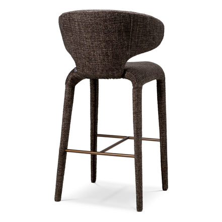 Scaun de bar Josephine, renato maro, finisaj bronz