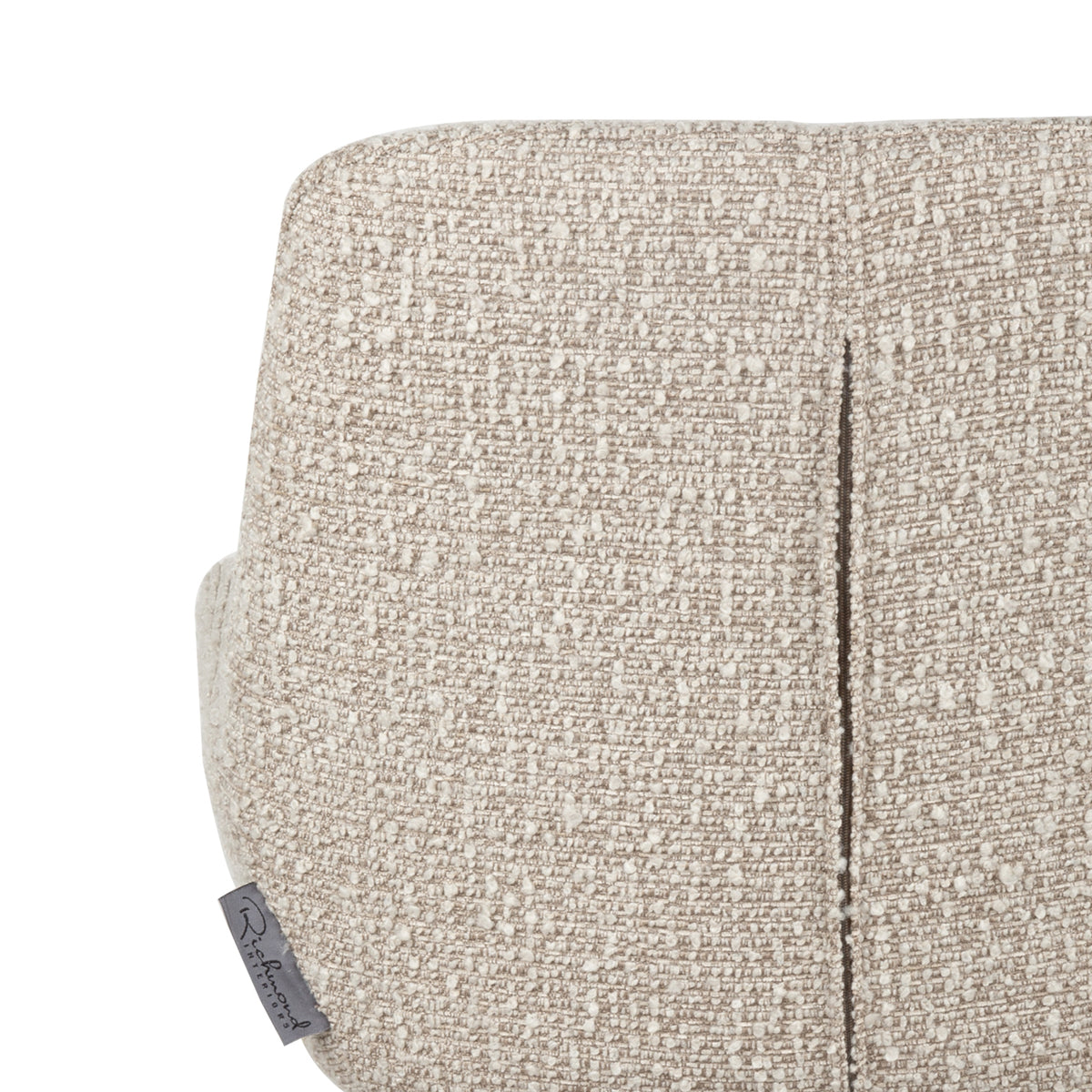 Scaun de bar Linsey (înălțime blat), chunky natural, rotativ (set de 2)