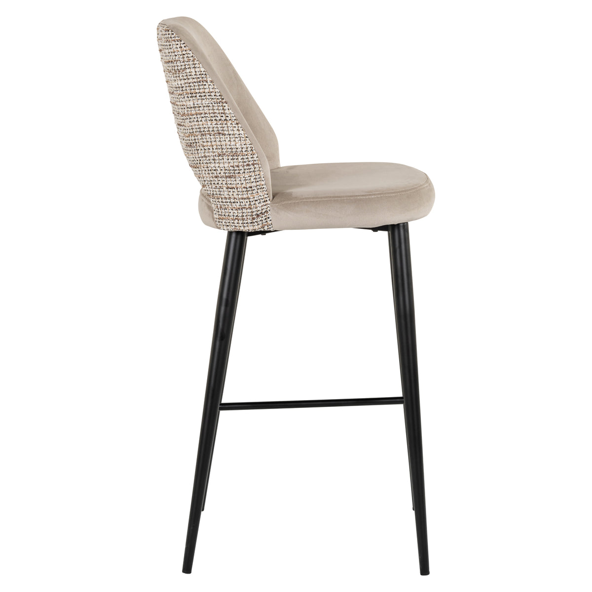 Scaun de bar Tabitha, trendy nature, ignifug