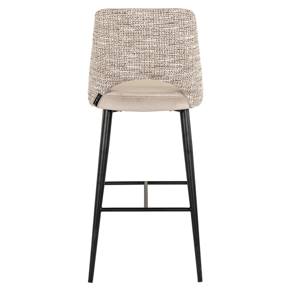 Scaun de bar Tabitha, trendy nature, ignifug