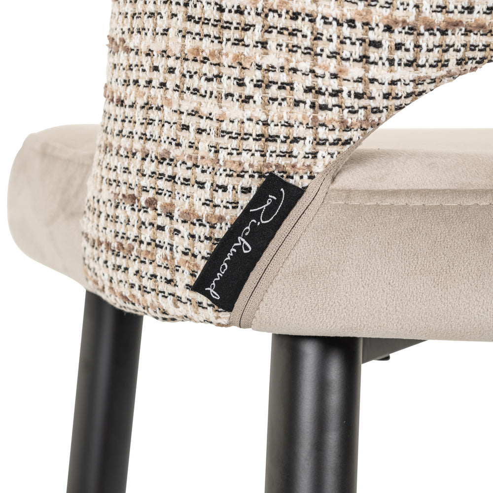 Scaun de bar Tabitha, trendy nature, ignifug