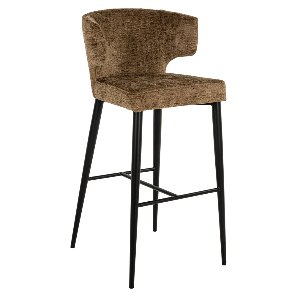 Scaun de bar Taylor, brandy fusion, ignifug