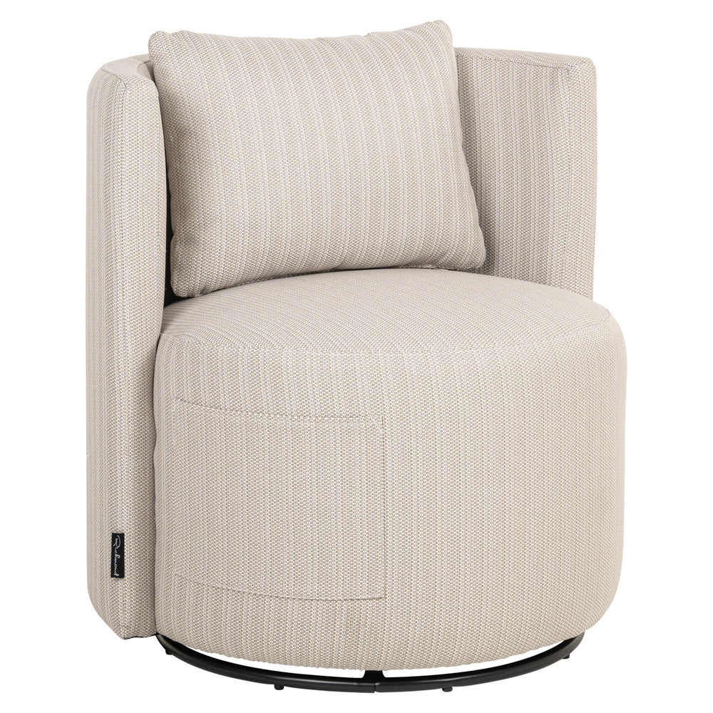 Scaun de exterior Marlin, bej, rotativ