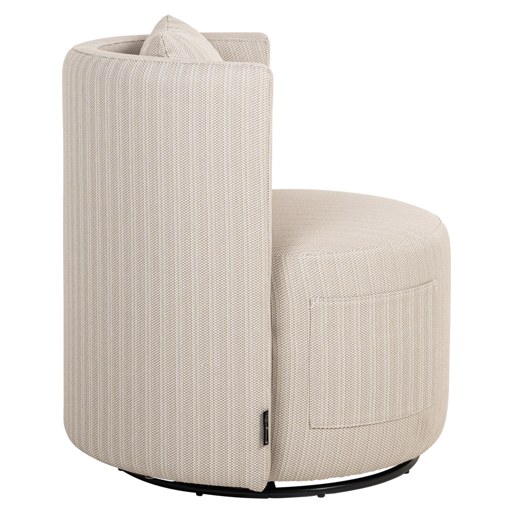 Scaun de exterior Marlin, bej, rotativ