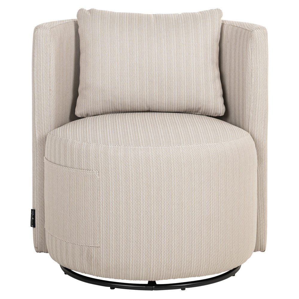 Scaun de exterior Marlin, bej, rotativ