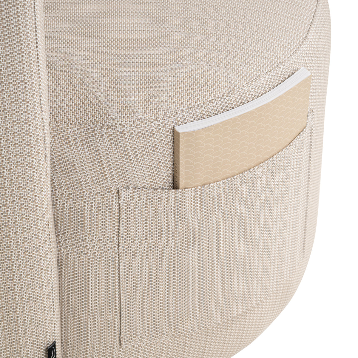 Scaun de exterior Marlin, bej, rotativ
