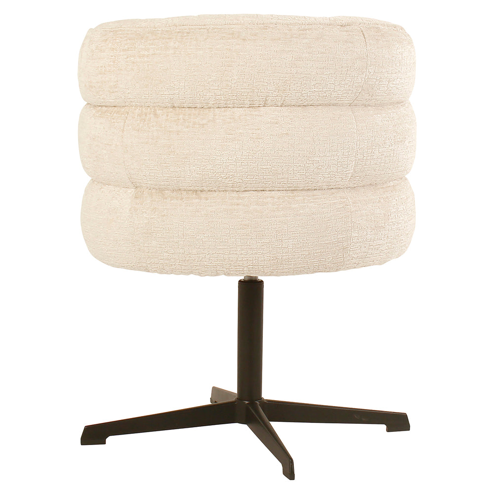 Scaun dining Alexander Jones, fusion crem, rotativ (Chadwick)