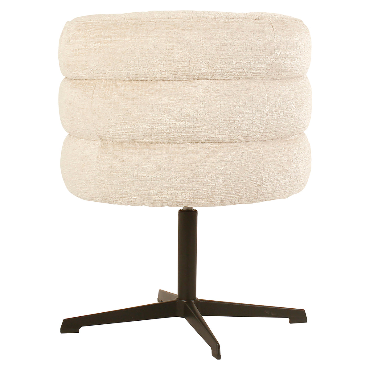 Scaun dining Alexander Jones, fusion crem, rotativ (Chadwick)