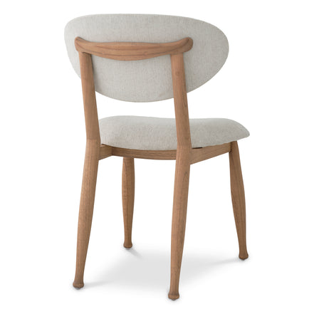 Scaun dining Allston, natural, sentier crem