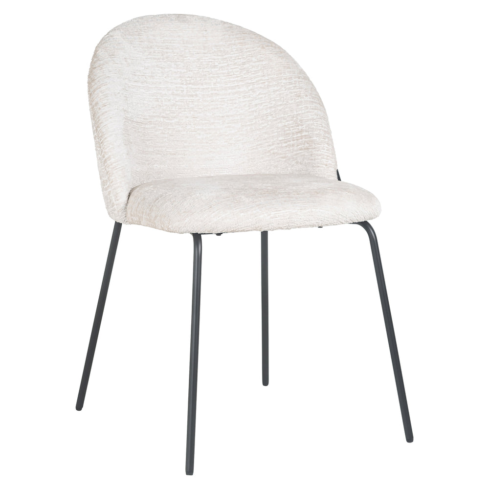 Scaun dining Alyssa, fusion crem (set de 2)