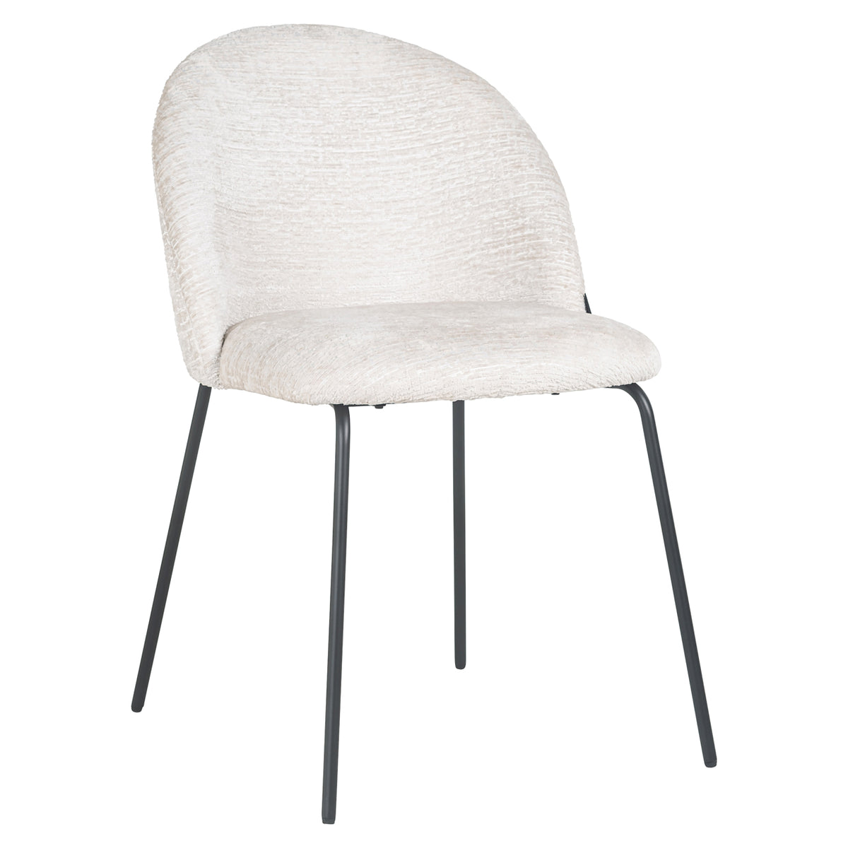 Scaun dining Alyssa, fusion crem (set de 2)