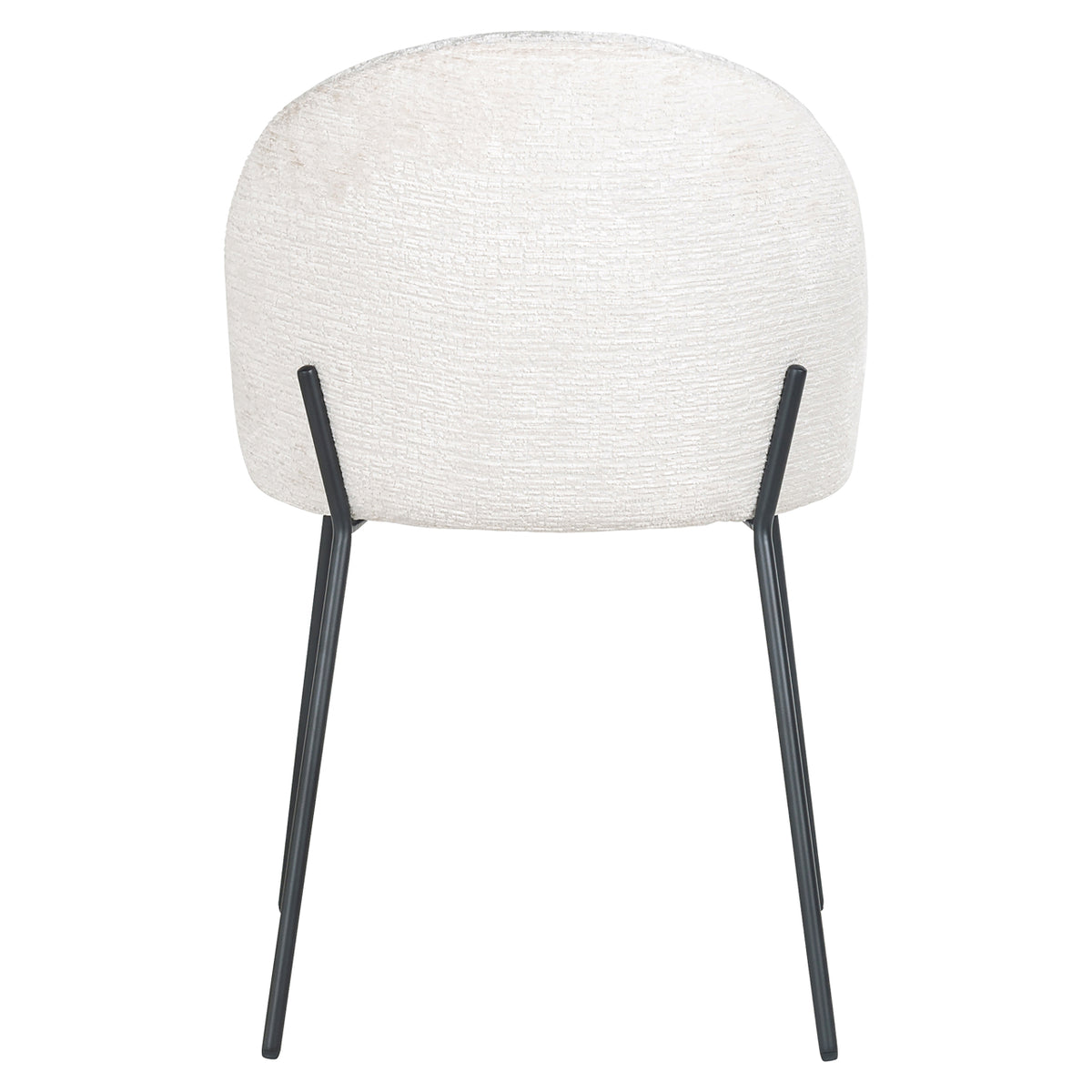 Scaun dining Alyssa, fusion crem (set de 2)