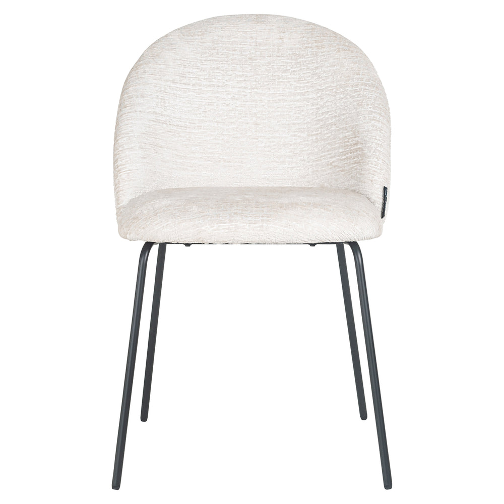 Scaun dining Alyssa, fusion crem (set de 2)