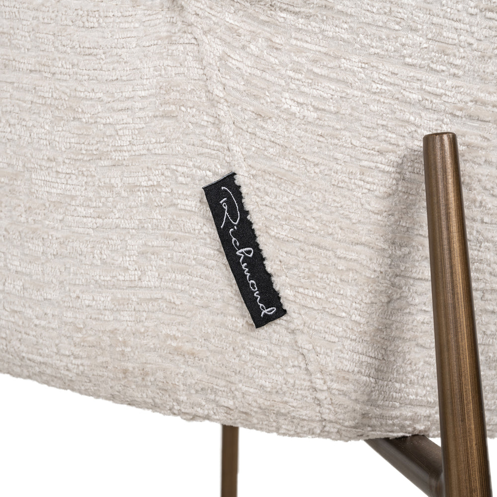 Scaun dining Amber, fusion crem, ignifug