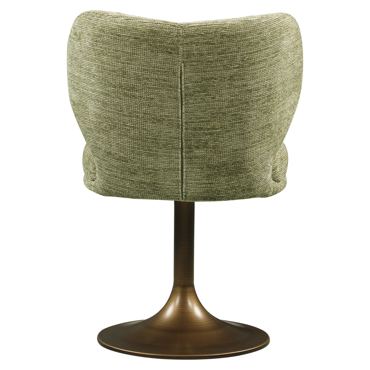 Scaun dining Amely, pistache softweave, rotativ