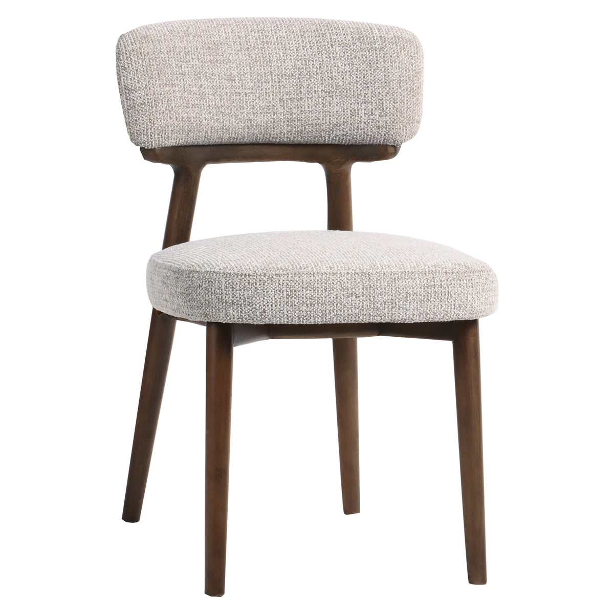 Scaun dining Basker, fancy natural, ignifug (set de 2)