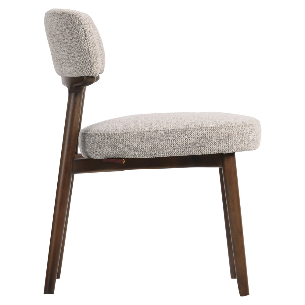 Scaun dining Basker, fancy natural, ignifug (set de 2)