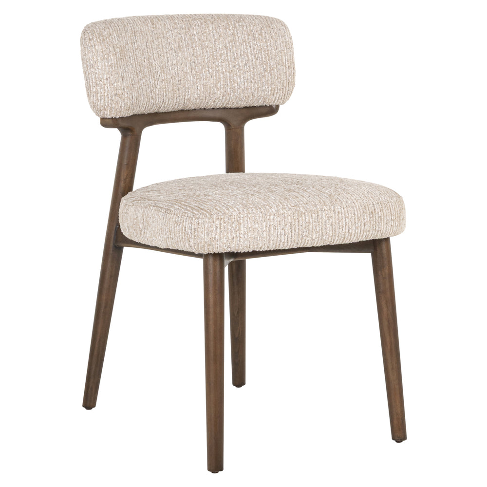 Scaun dining Basker, linear natural (set de 2)