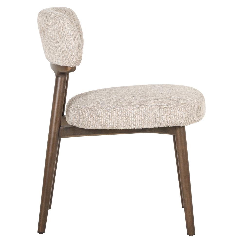 Scaun dining Basker, linear natural (set de 2)