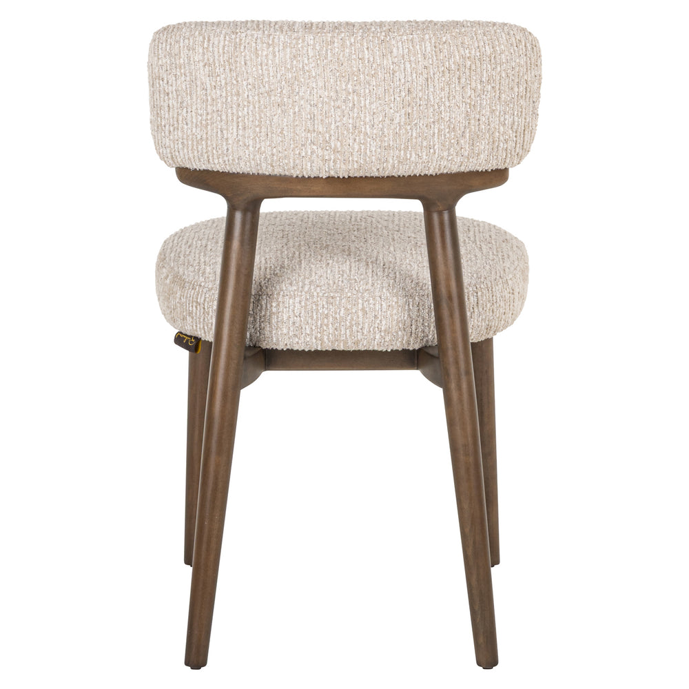 Scaun dining Basker, linear natural (set de 2)