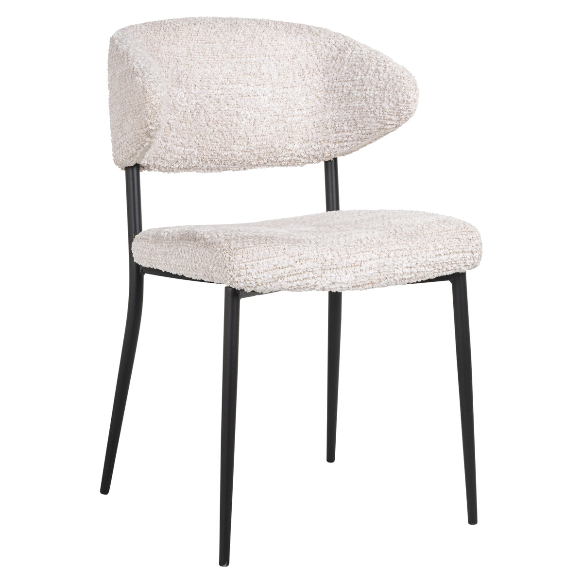 Scaun dining Bea, lovely crem (set de 2)