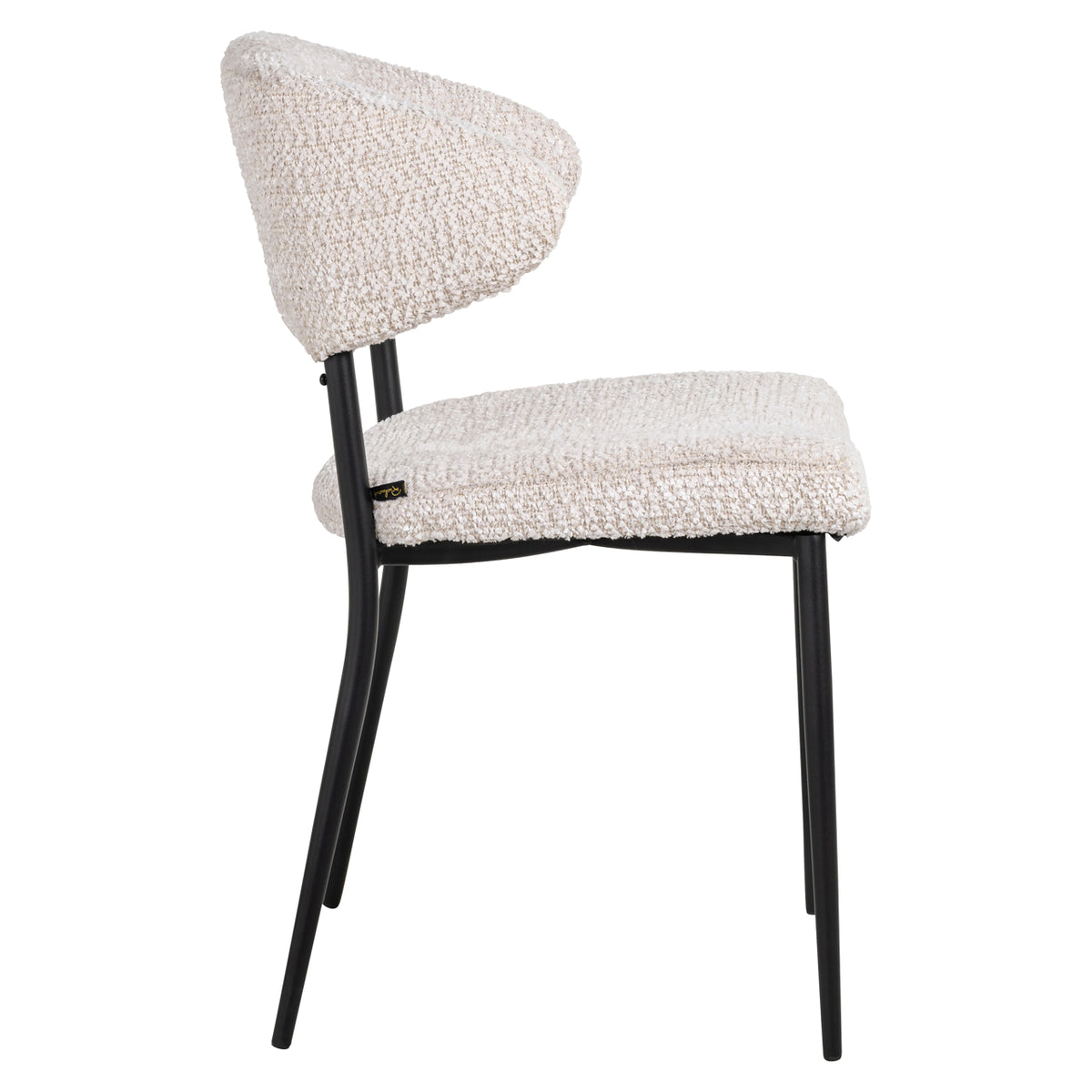 Scaun dining Bea, lovely crem (set de 2)