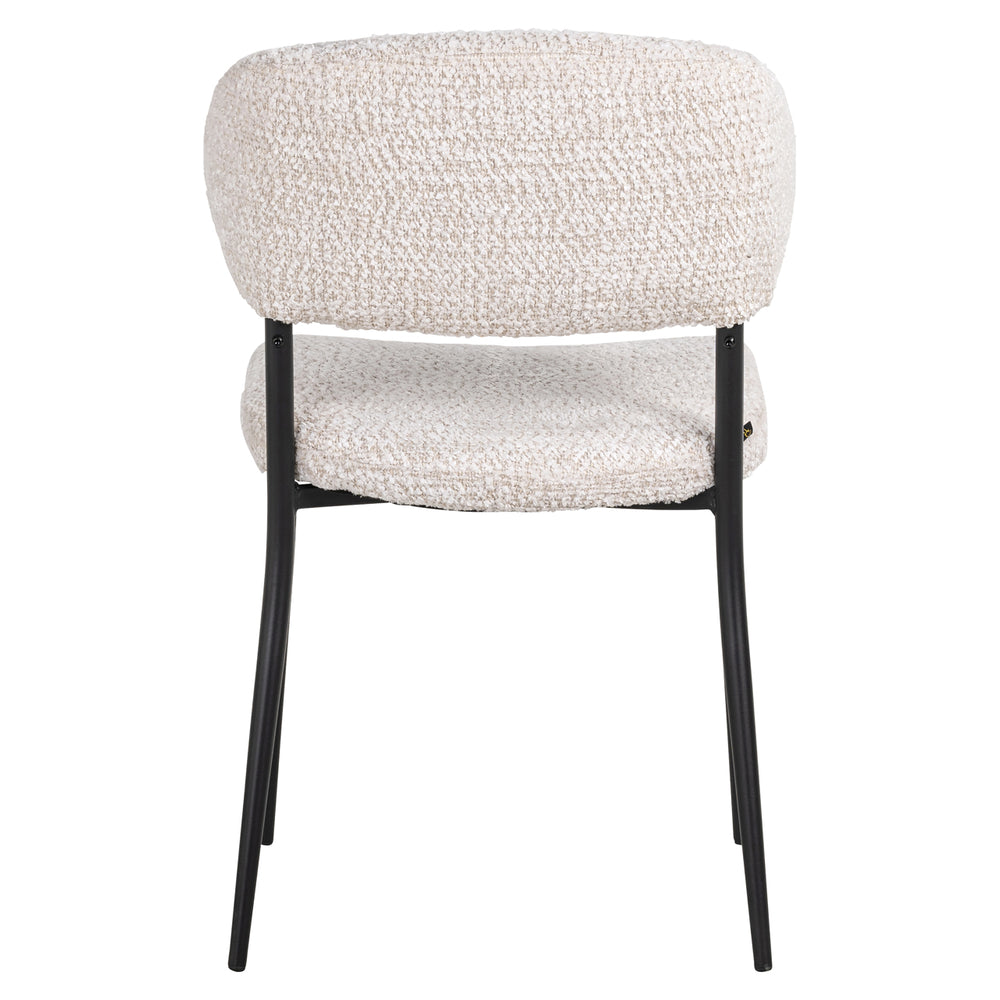 Scaun dining Bea, lovely crem (set de 2)
