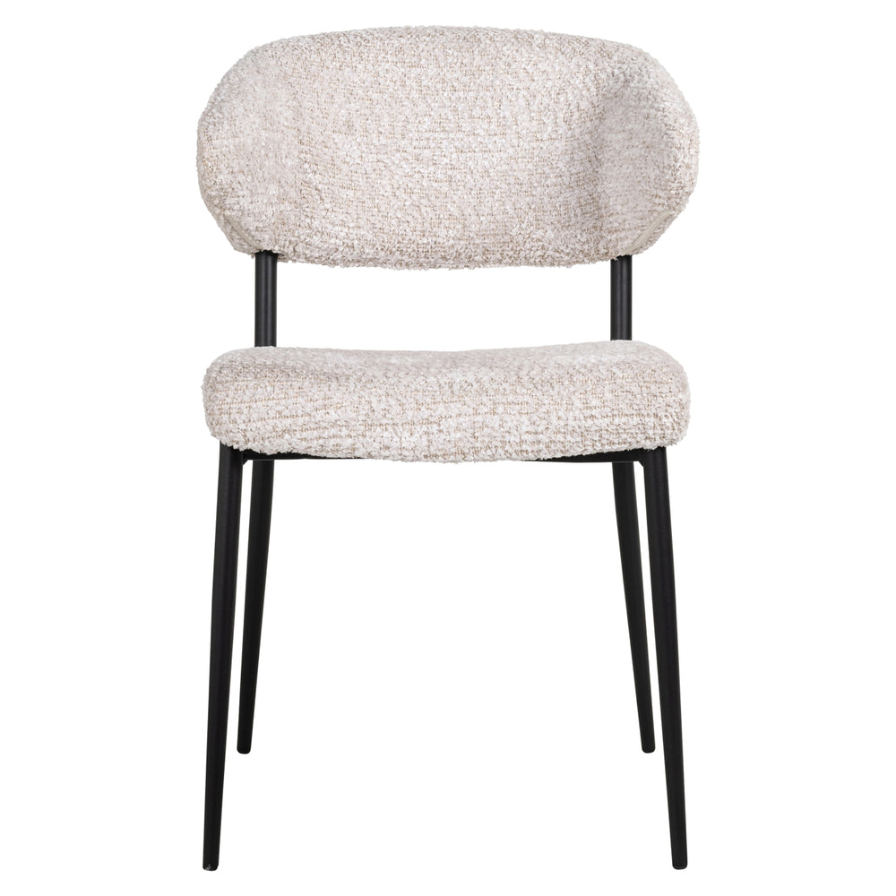 Scaun dining Bea, lovely crem (set de 2)