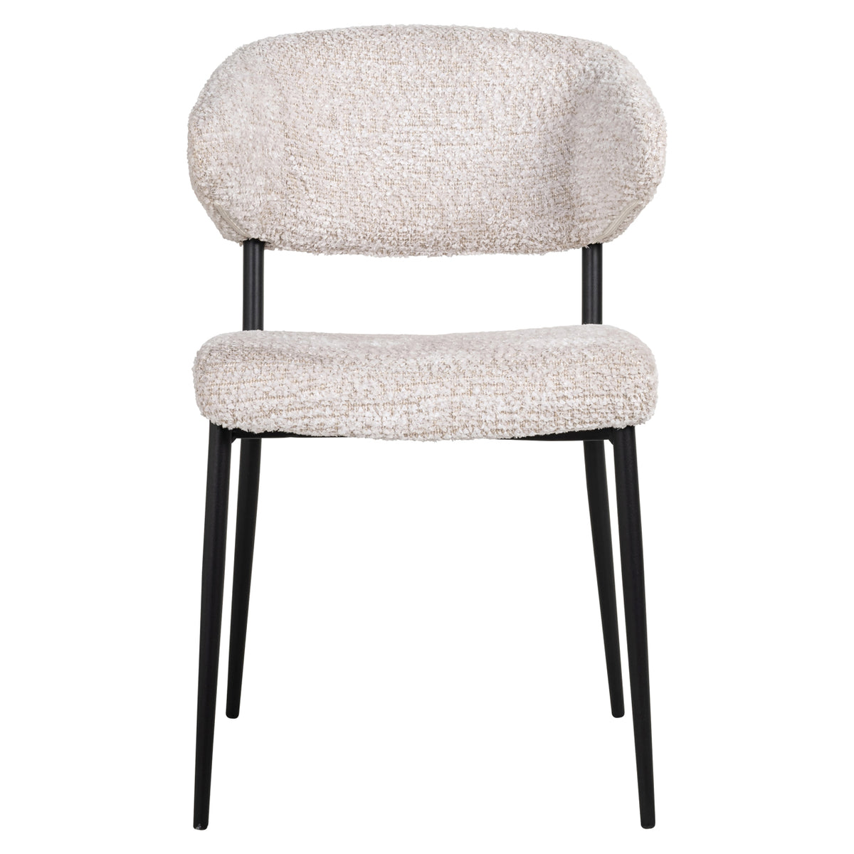 Scaun dining Bea, lovely crem (set de 2)