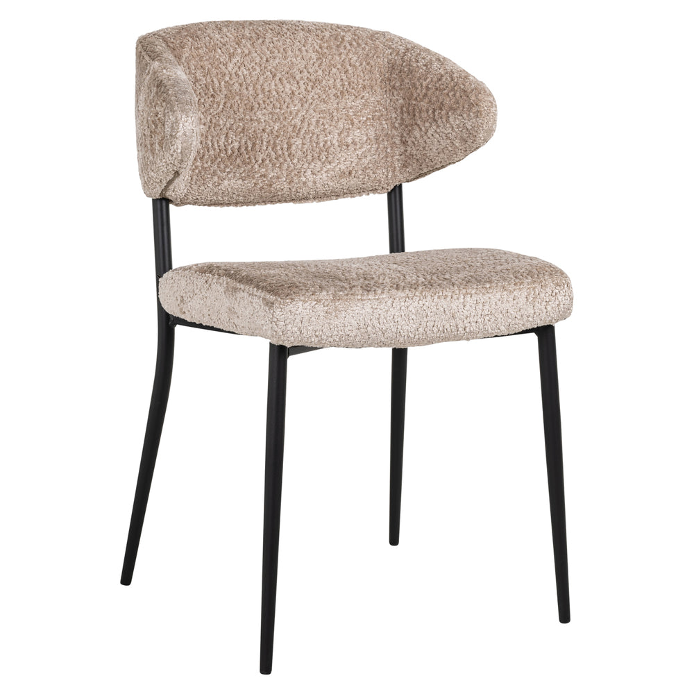 Scaun dining Bea, sheep natural (set de 2)