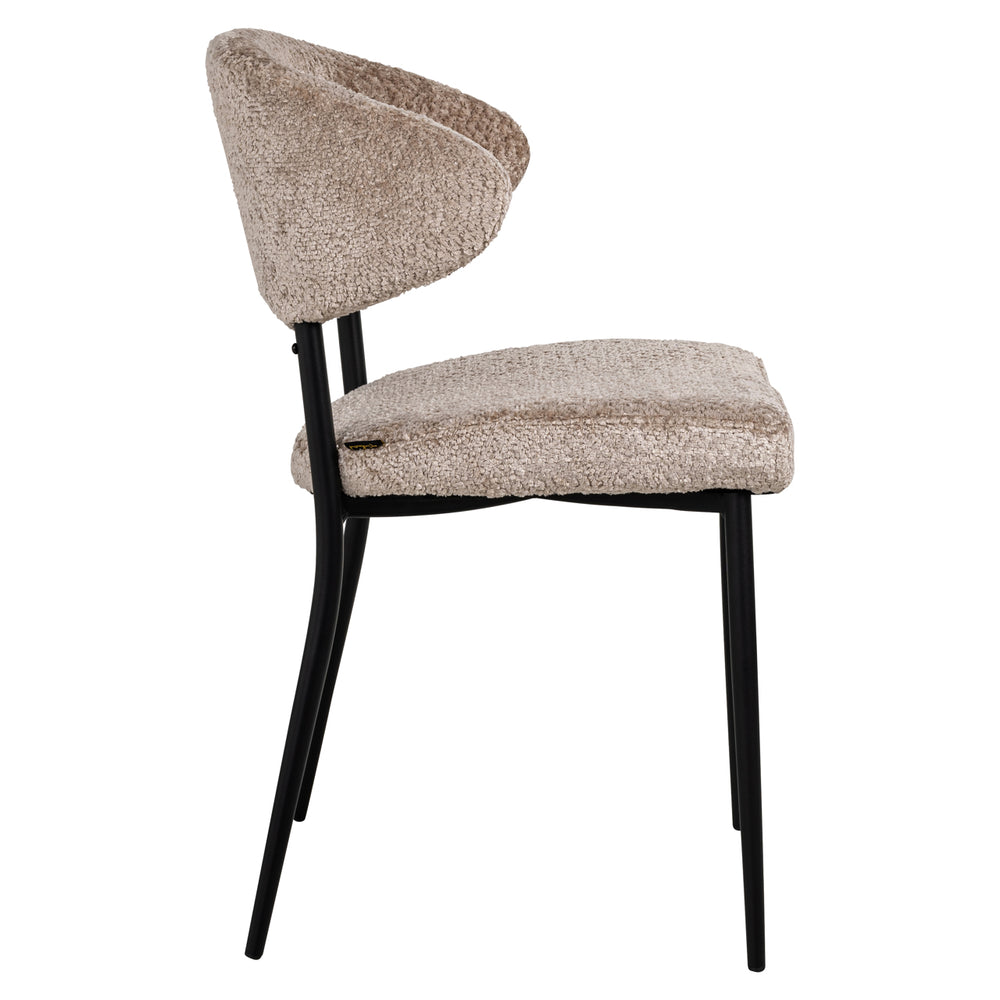 Scaun dining Bea, sheep natural (set de 2)