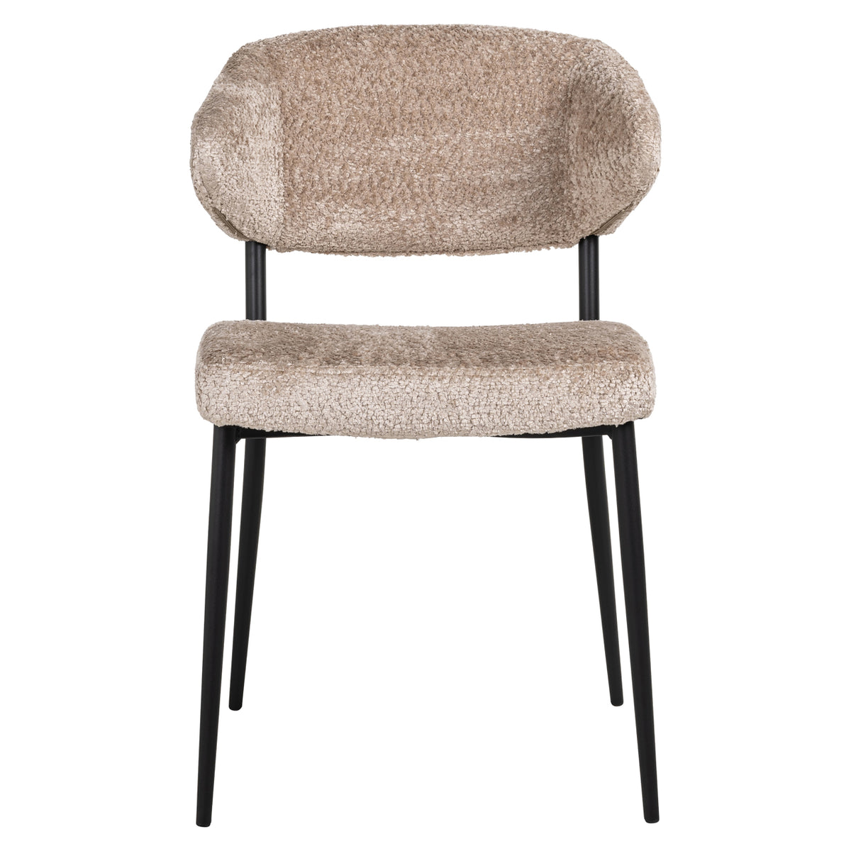 Scaun dining Bea, sheep natural (set de 2)