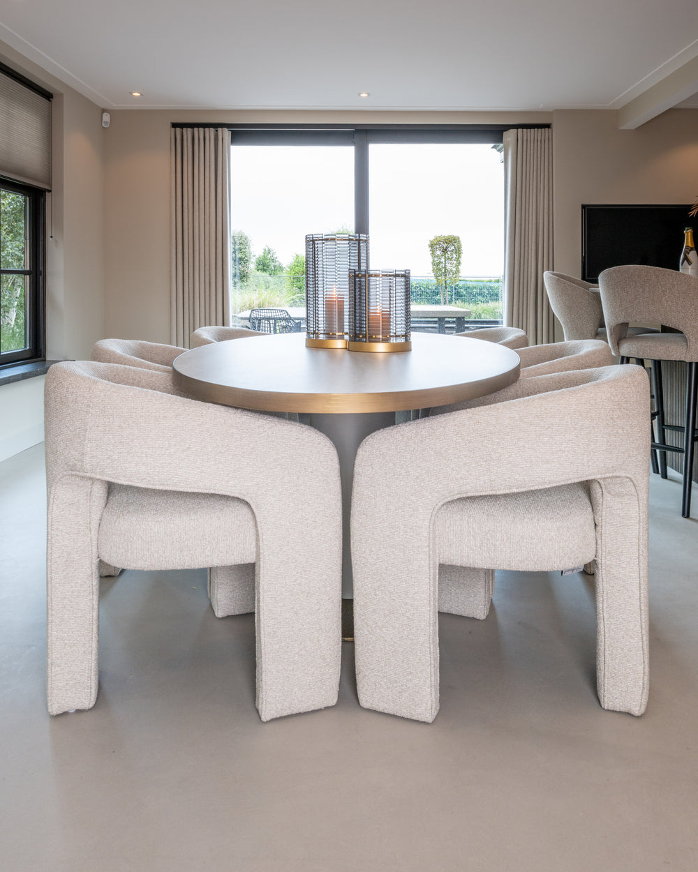 Scaun dining Belle, biscotti, ignifug – ambient
