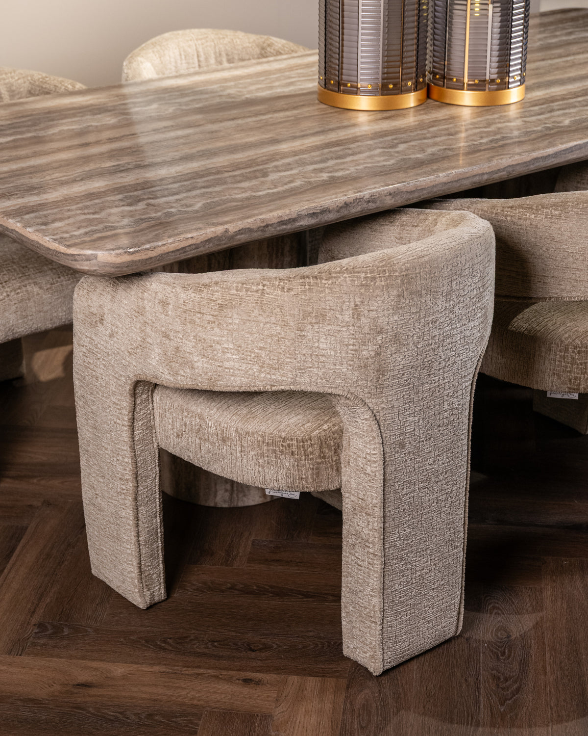 Scaun dining Belle, desert fusion, ignifug – ambient