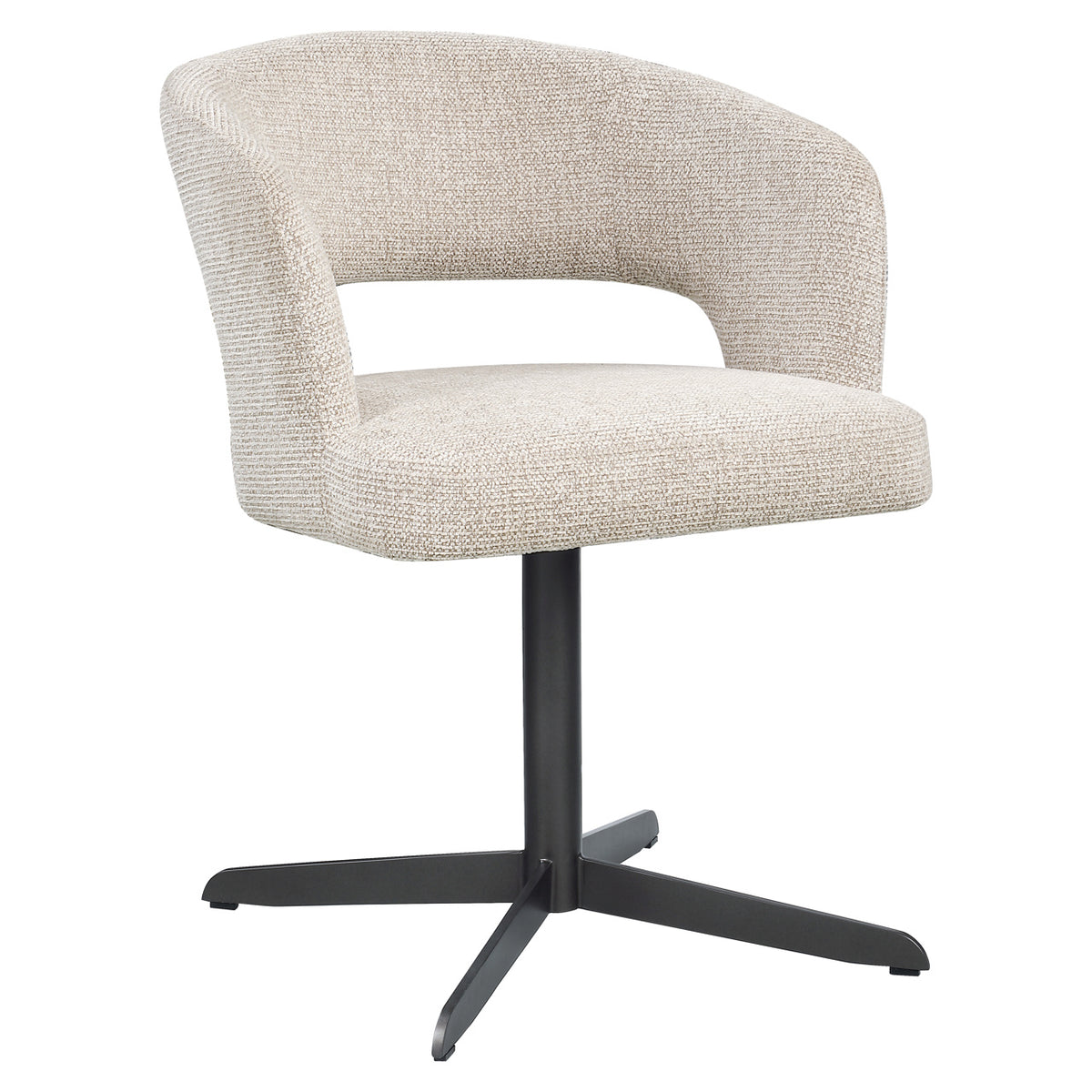 Scaun dining Blanca, natural fancy, ignifug