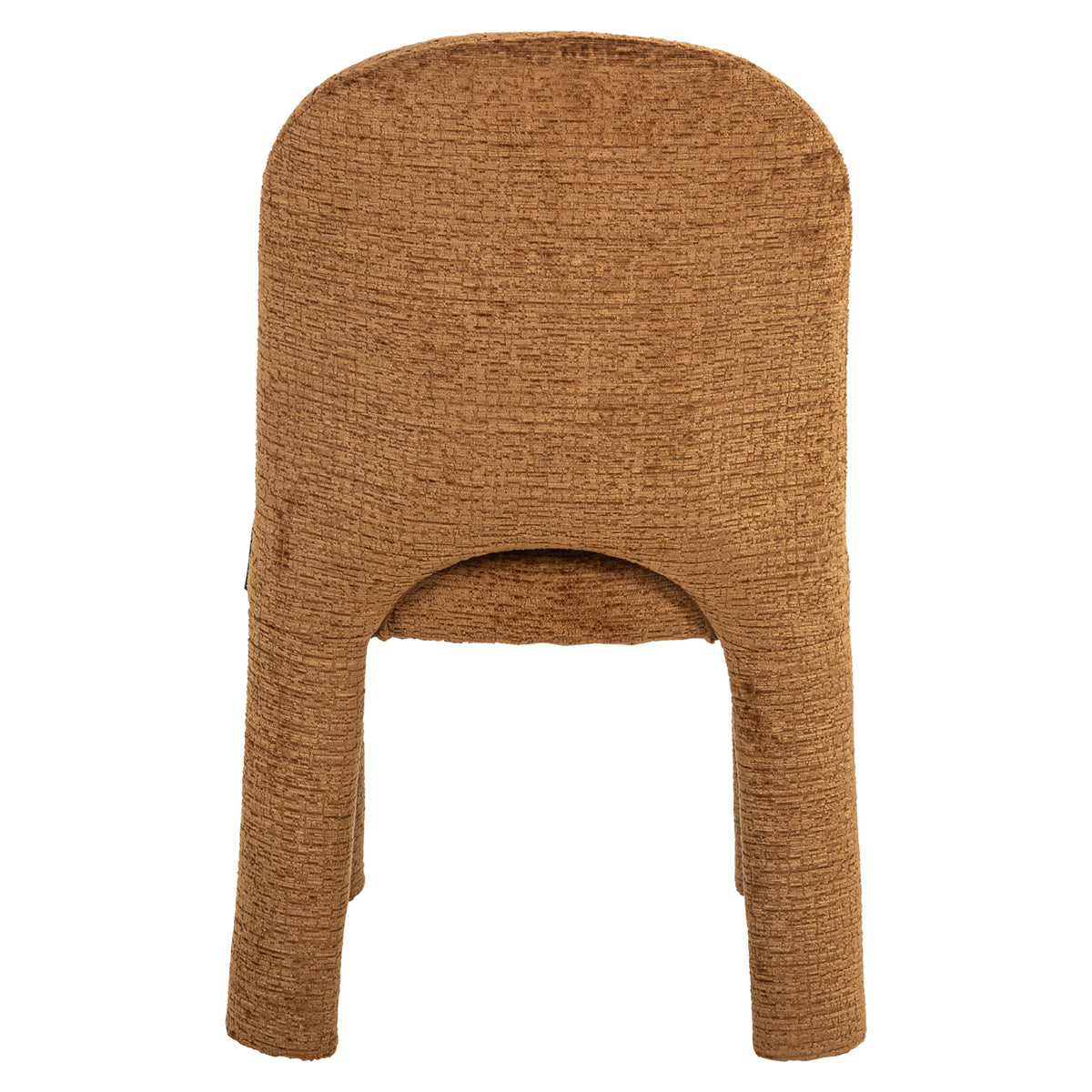 Scaun dining Brandi, cognac fusion (set de 2)