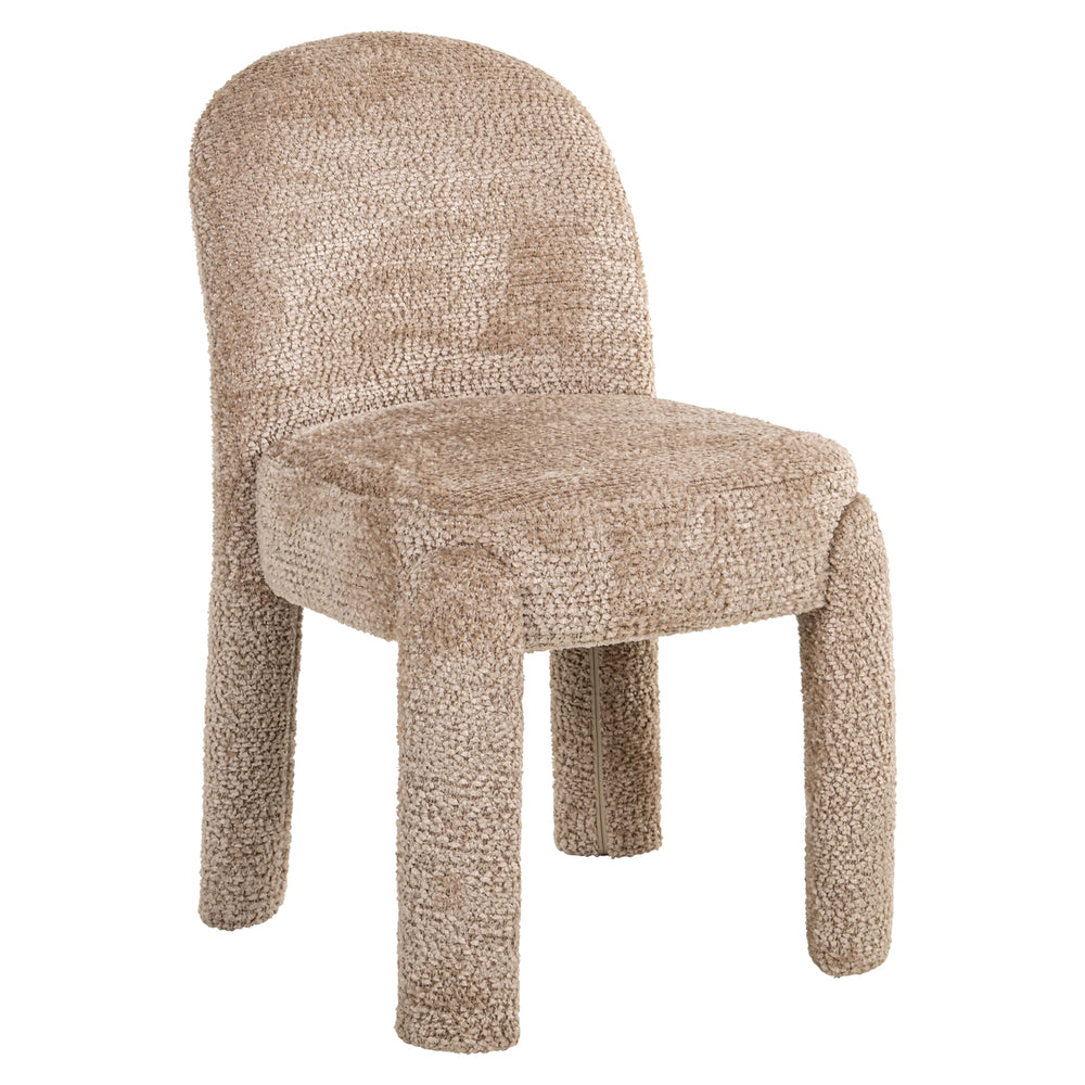 Scaun dining Brandi, lovely bej (set de 2)