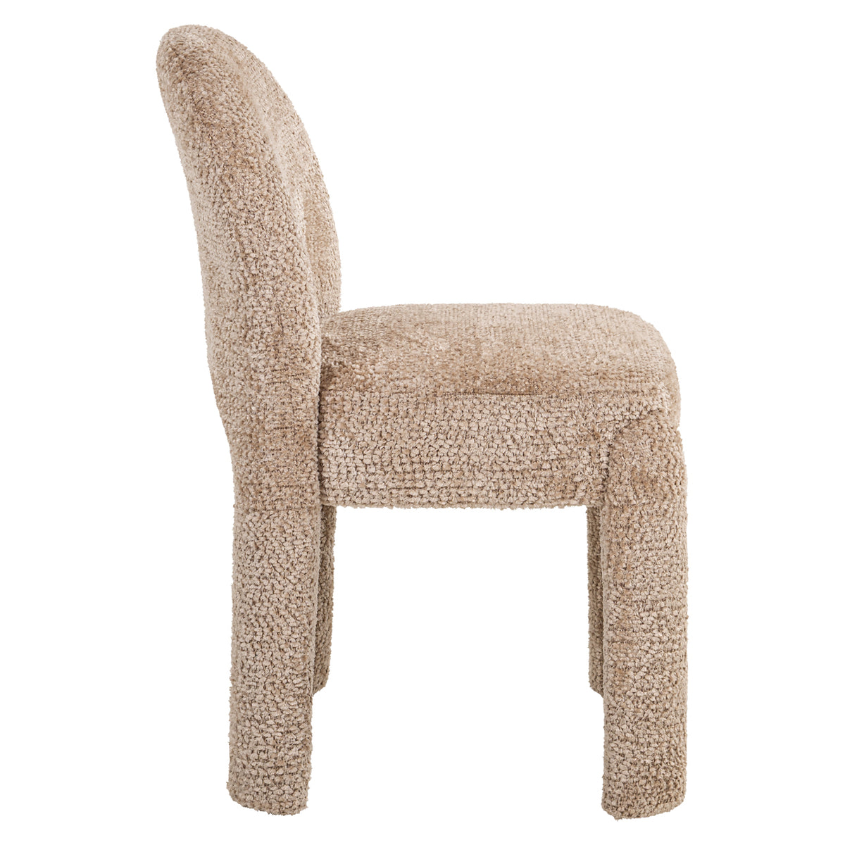 Scaun dining Brandi, lovely bej (set de 2)