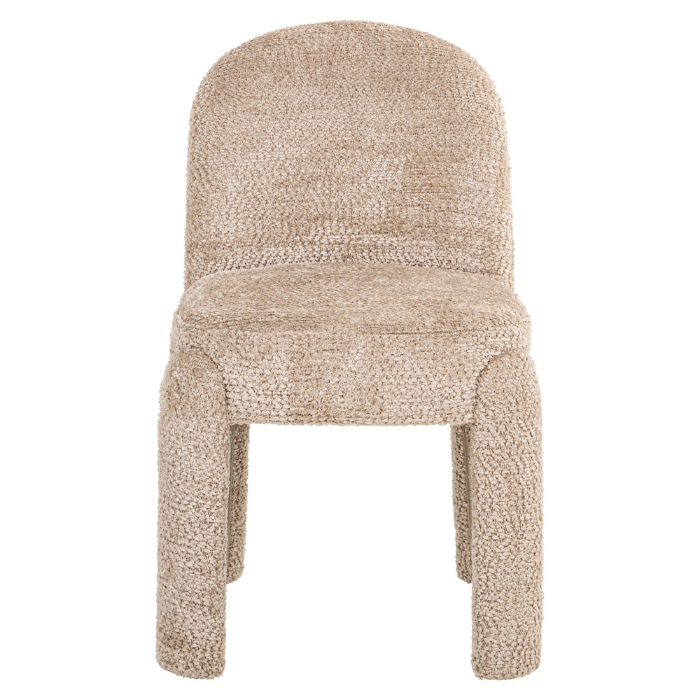 Scaun dining Brandi, lovely bej (set de 2)
