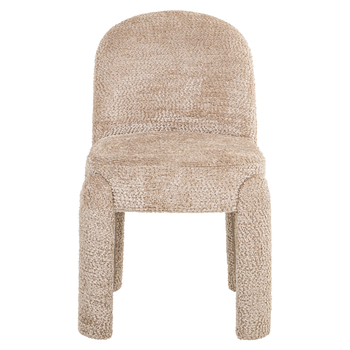 Scaun dining Brandi, lovely bej (set de 2)