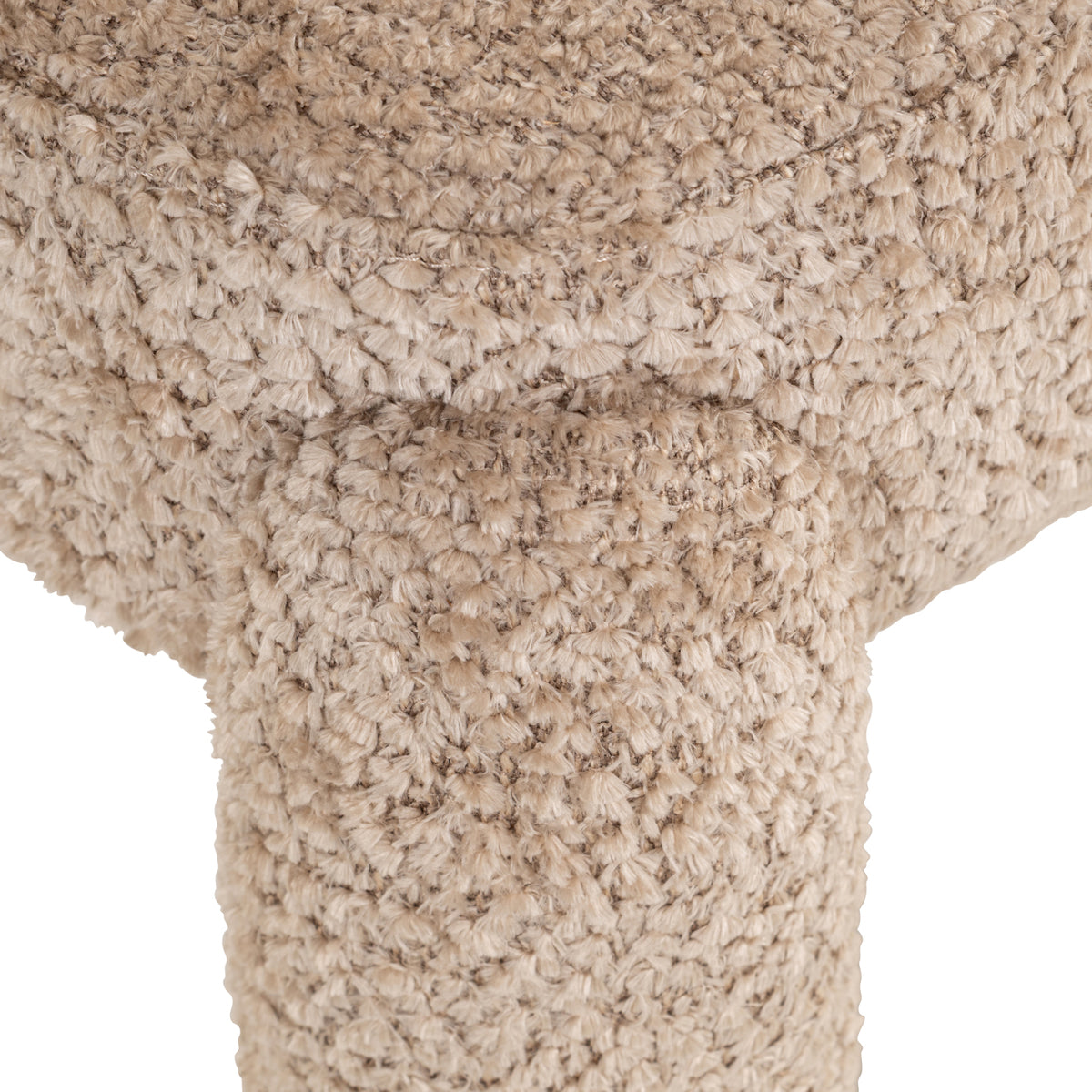 Scaun dining Brandi, lovely bej (set de 2)