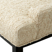 Scaun dining Bromley cu brațe, finisaj negru, Arden natural